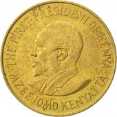 Kenya, 10 Cents, 1971, AU(50-53), Nickel-brass, KM:11
