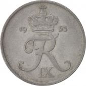 Danemark, Frederik IX, 5 re, 1953, Copenhagen, Zinc, KM:843.1