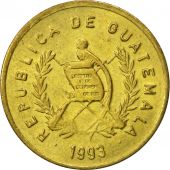 Guatemala, Centavo, Un, 1993, AU(55-58), Brass, KM:275.5