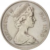 Fidji, Elizabeth II, 10 Cents, 1980, KM:30