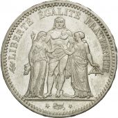 France, Hercule, 5 Francs, 1848, Paris, SUP, Argent, KM:756.1, Gadoury:683