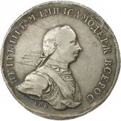 Russia, Rouble, 1762, Saint-Petersburg, EF(40-45), Silver, KM:N70