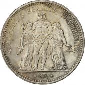 Monnaie, France, Hercule, 5 Francs, 1848, Paris, SUP, Argent, Gadoury:683