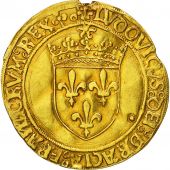 France, Louis XII, Ecu dor, Lyons, AU(50-53), Gold, Duplessy:647