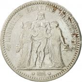 France, Hercule, 5 Francs, 1872, Paris, TB, Argent, KM:820.1, Gadoury:745a