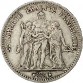 Monnaie, France, Hercule, 5 Francs, 1874, Bordeaux, TTB, Argent, Gadoury:745a