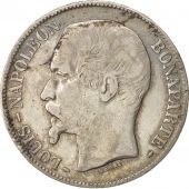 France, Napolon III, 5 Francs, 1852, Paris, TB+, Argent, KM:773.1, Gadoury:726