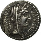 Cassius, Denarius, Smyrna, AU(50-53), Silver, Crawford:500/5