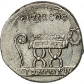 Pompeia, Denarius, Rome, AU(55-58), Silver, Crawford:434/2
