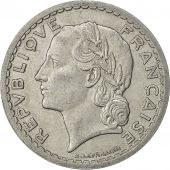 France, Lavrillier, 5 Francs, 1946, Paris, TB+, Aluminium, KM:888b.1