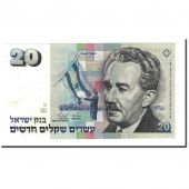 Israel, 20 New Sheqalim, 1987, KM:54b, UNC(63)