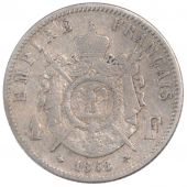 56914 Second Empire 1 Franc Napoléon III tête laurée TB 1 Franc