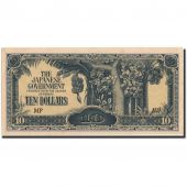 MALAYA, 10 Dollars, Undated (1942-44), KM:M7b, UNC(60-62)