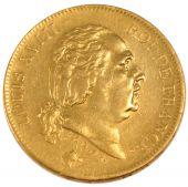 Louis XVIII, 40 Francs or