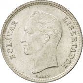 Venezuela, Rpublique, 25 Centimos 1954, KM Y 35