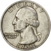 tats-Unis, Washington Quarter Dollar, 1954, KM 164