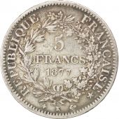 Troisime Rpublique, 5 Francs Hercule, 1877 K, KM 820.2