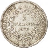 Troisime Rpublique, 5 Francs Hercule, 1876 K, KM 820.2