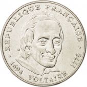 France, Voltaire, 5 Francs, 1994, Paris, TTB+, Nickel, KM:1063, Gadoury:775