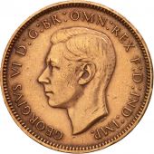 Grande-Bretagne, George VI, Farthing, 1945, TTB, Bronze, KM:843