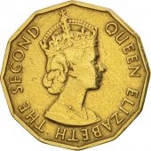 Nigria, Elizabeth II, 3 Pence, 1959, TTB, Nickel-brass, KM:3