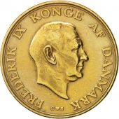 Danemark, Frederik IX, 2 Kroner, 1956, Copenhagen, TTB+, Alu-Bronze, KM 838.2