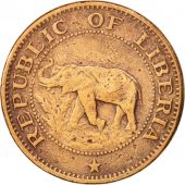 Liberia, Cent, 1972, AU(50-53), Bronze, KM:13