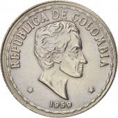Colombia, 20 Centavos, 1959, AU(50-53), Copper-nickel, KM:215.1