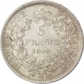 IIme Rpublique, 5 Francs Hercule 1849 A, KM 756.1