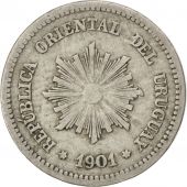 Uruguay, 2 Centesimos 1901, KM 20