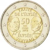 Allemagne, 2 Euro Trait de l'Elyse 2013