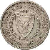 Chypre, Rpublique, 25 Mils 1963, KM 40