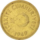 Turquie, Rpublique, 25 Kurus 1949, KM 886