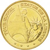 France, Tourist Token, 75/ Paris - Tour Eiffel - Statue Libert, 2014, MDP