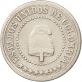 Colombie, 2-1/2 Centavos, 1881, Scoville Mfg. Co., Waterbury, CT, USA, TTB, C...