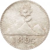 Guatemala, 1/4 Ral, 1896, SPL, Argent, KM:162