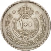 Jordan, Abdullah, 100 Fils, Dirham, 1949, TTB, Copper-nickel, KM:7