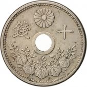 Japon, Yoshihito, 10 Sen, 1922, TTB, Copper-nickel, KM:45