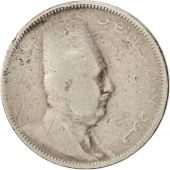 gypte, Fuad I, 2 Milliemes, 1924, B+, Copper-nickel, KM:332